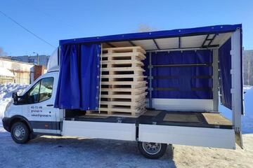 Заказчику поставлена очередная партия деревянных поддонов