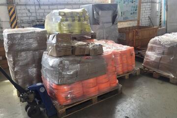 Поставлена крупная партия текстильной продукции