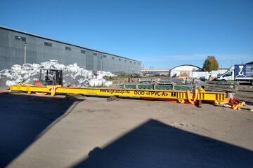 Изготовлена траверса грузоподъемностью 60 тн.